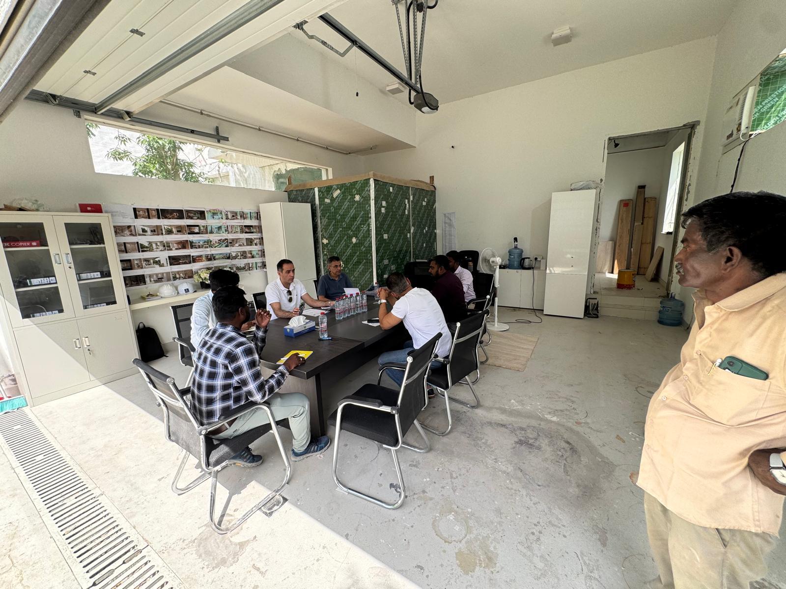 The Nest construction — pillar consolidation