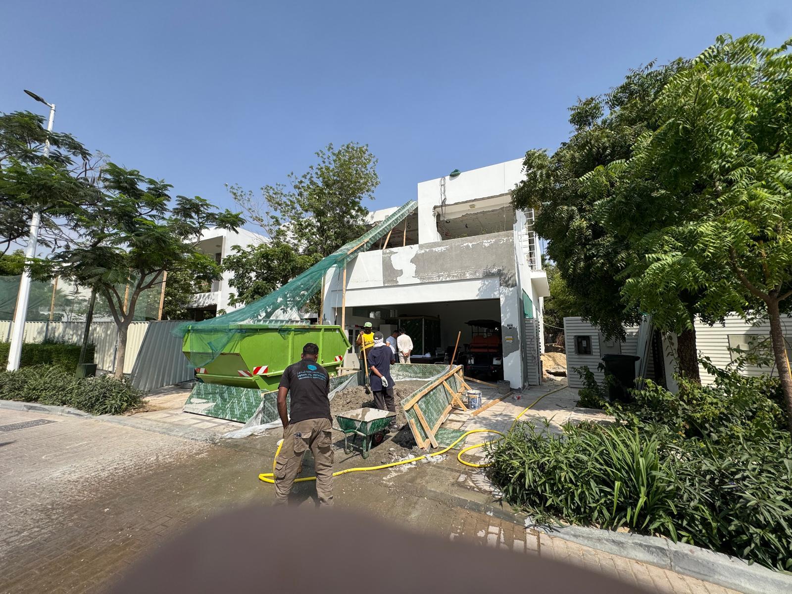 The Nest construction — structural works in progress 2